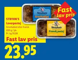 Lidl STRYHN'S Leverpostej tilbud