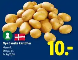 Lidl Nye danske kartofler tilbud