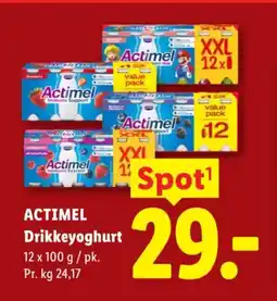 Lidl ACTIMEL Drikkeyoghurt tilbud