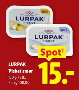 Lidl LURPAK Pisket smør tilbud