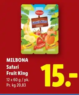 Lidl MILBONA Safari Fruit King tilbud