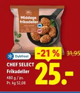 Lidl CHEF SELECT Frikadeller tilbud