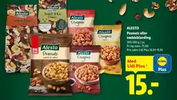 Lidl ALESTO Peanuts eller nøddeblanding tilbud