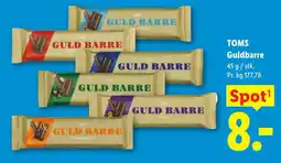 Lidl TOMS Guldbarre tilbud