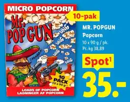 Lidl MR. POPGUN Popcorn tilbud