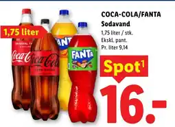 Lidl COCA-COLA/FANTA Sodavand tilbud