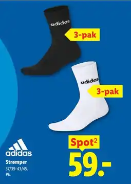 Lidl Adidas Strømper tilbud