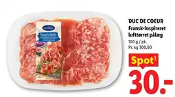 Lidl DUC DE COEUR Fransk-inspireret lufttørret pålæg tilbud