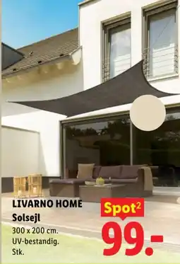 Lidl LIVARNO HOME Solsejl tilbud