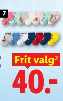 Lidl LUPILU Sneakersstrømper tilbud