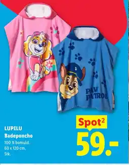 Lidl LUPILU Badeponcho tilbud