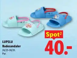 Lidl LUPILU Badesandaler tilbud