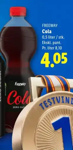 Lidl FREEWAY Cola tilbud