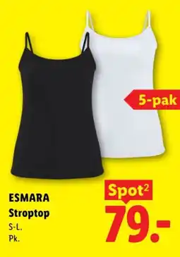 Lidl ESMARA Stroptop tilbud
