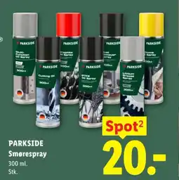 Lidl PARKSIDE Smørespray tilbud