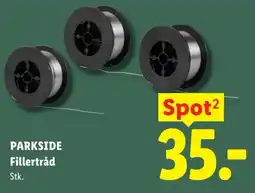 Lidl PARKSIDE Fillertråd tilbud