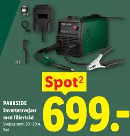 Lidl PARKSIDE Invertersvejser med fillertråd tilbud