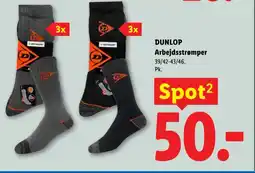 Lidl DUNLOP Arbejdsstrømper tilbud