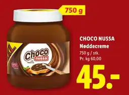 Lidl CHOCO NUSSA Nøddecreme tilbud