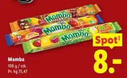 Lidl Mamba tilbud