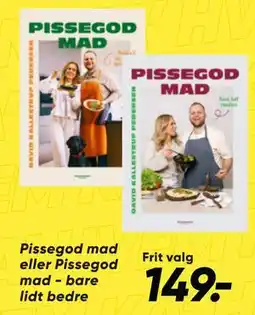 Bilka Pissegod mad eller Pissegod mad - bare lidt bedre tilbud