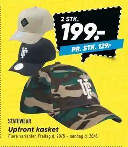 Bilka Upfront kasket tilbud