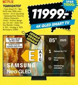 Bilka SAMSUNG TQ85QN70F tilbud