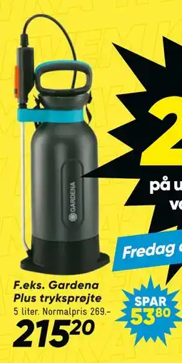 Bilka Gardena Plus tryksprøjte tilbud