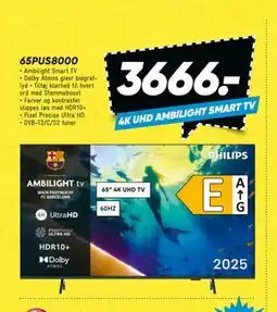 Bilka PHILIPS 65PUS8000 tilbud
