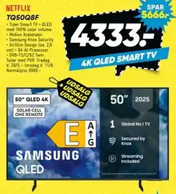 Bilka SAMSUNG TQ50Q8F tilbud