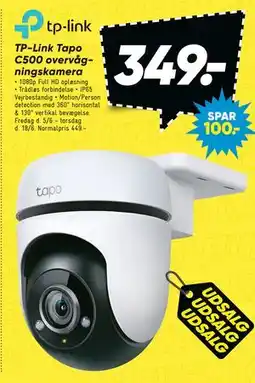 Bilka TP-Link Tapo C500 overvågningskamera tilbud