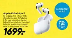 Bilka Apple AirPods Pro 3 tilbud