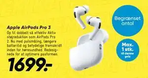 Bilka Apple AirPods Pro 3 tilbud