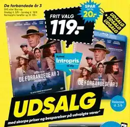 Bilka De forbandede år 3 tilbud