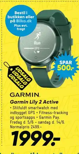 Bilka Garmin Lily 2 Active tilbud