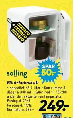 Bilka Mini-køleskab tilbud