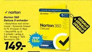 Bilka Norton 360 Deluxe 5 enheder tilbud