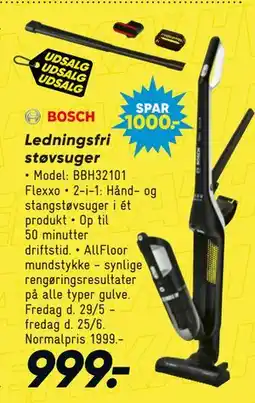 Bilka Ledningsfri støvsuger tilbud