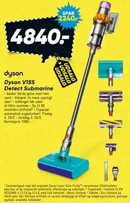 Bilka Dyson V15S Detect Submarine tilbud