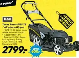Bilka Texas Razor 5155 TR /WE plæneklipper tilbud