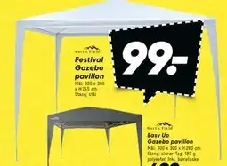 Bilka Festival Gazebo pavillon tilbud