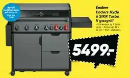 Bilka Enders Hyde 6 SIKR Turbo II gasgrill tilbud