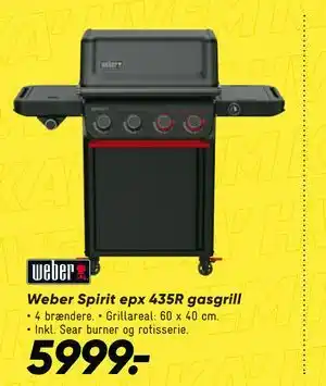 Bilka Weber Spirit epx 435R gasgrill tilbud