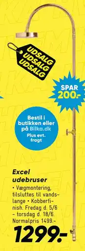 Bilka Excel udebruser tilbud