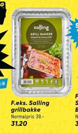 Bilka Salling grillbakke tilbud