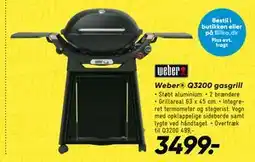 Bilka Weber Q3200 gasgrill tilbud