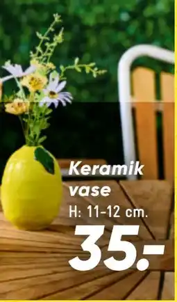 Bilka Keramik vase tilbud