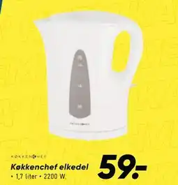 Bilka Køkkenchef elkedel tilbud