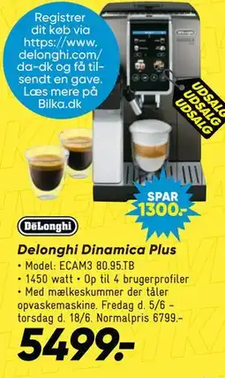Bilka Delonghi Dinamica Plus tilbud