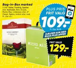 Bilka Bag-in-Box marked tilbud
